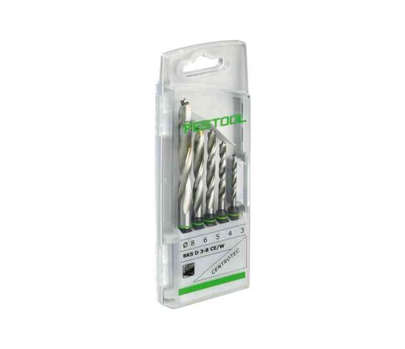 Coffret de forets hélicoïdaux BKS D 3-8 CE/W