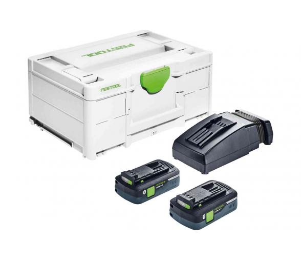 Set Énergie FESTOOL SYS3 ENG 18V 2x4,0/TCL6