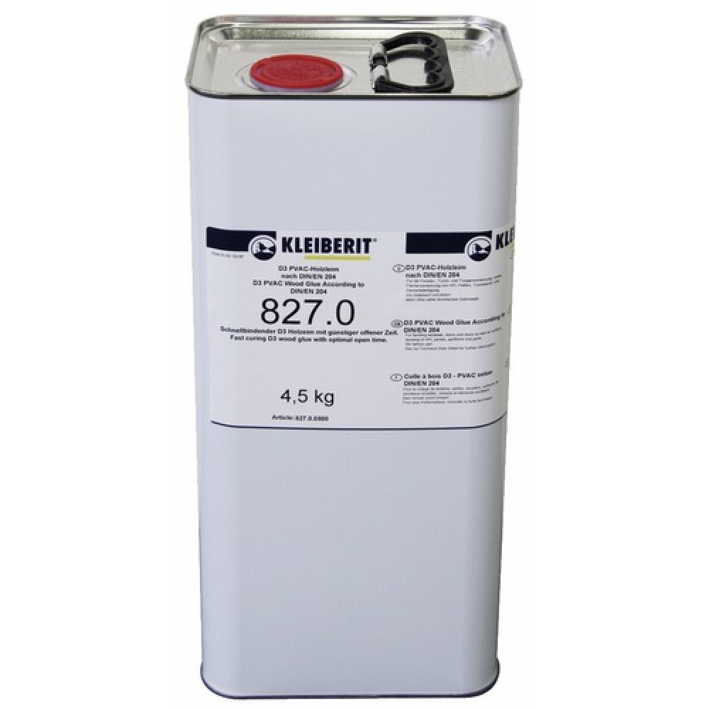 Nettoyant 827 pour bac colle thermofusible, bidon 4,5Kg